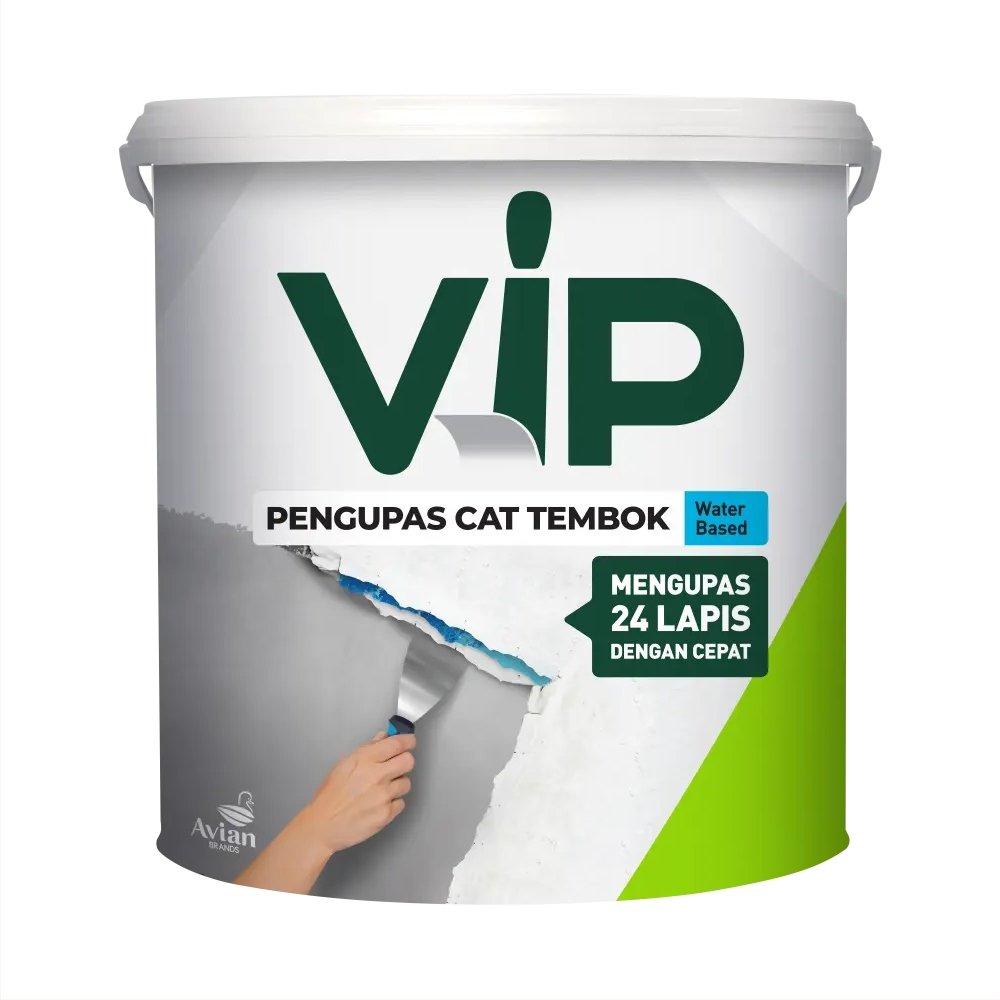 AVIAN VIP PAINT REMOVER WB 4 KG (Galon) / Pengupas Cat Tembok Waterbased