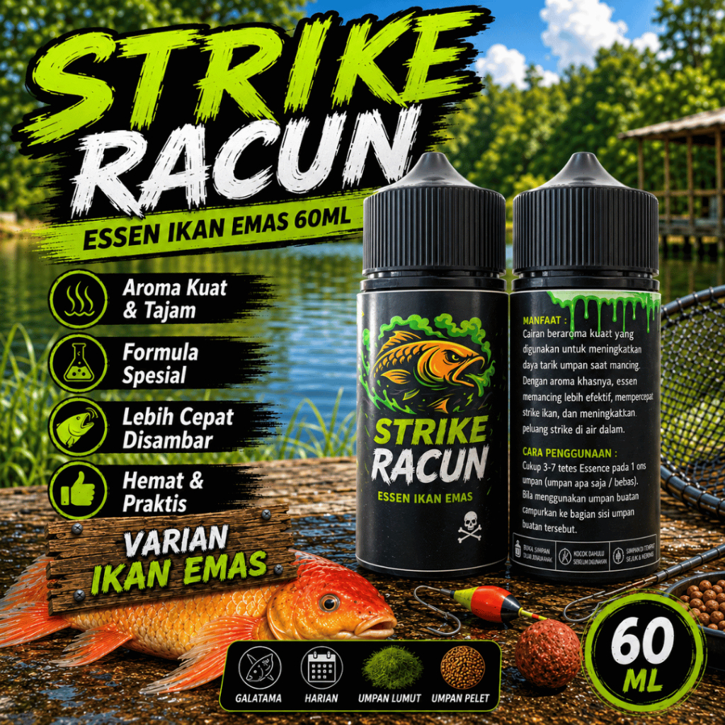 ESSEN STRIKE RACUN IKAN EMAS - Pengumpul Ikan Galatama Harian Ampuh