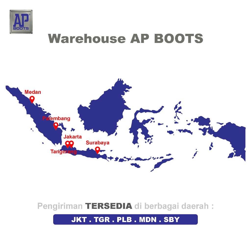 PROMO AP Boots AP TERRA 3 HITAM KUNING - Sepatu boots PVC