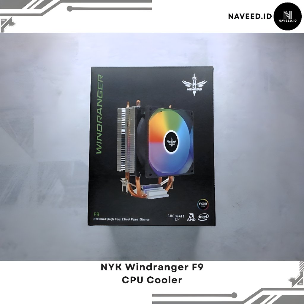 CPU Cooler NYK Nemesis Windranger F9 RGB