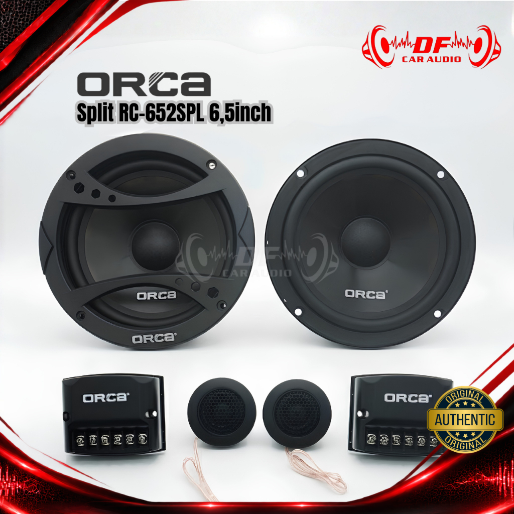 DF Car Audio - ORCA RC-652SPL Split Speaker 6.5 Inch Speaker Mobil 2 Way