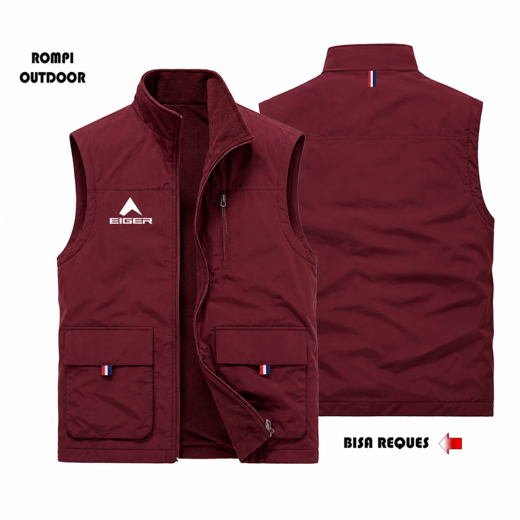 Rompi EIGER Vest Pria | Rompi EIGER Adventure Original