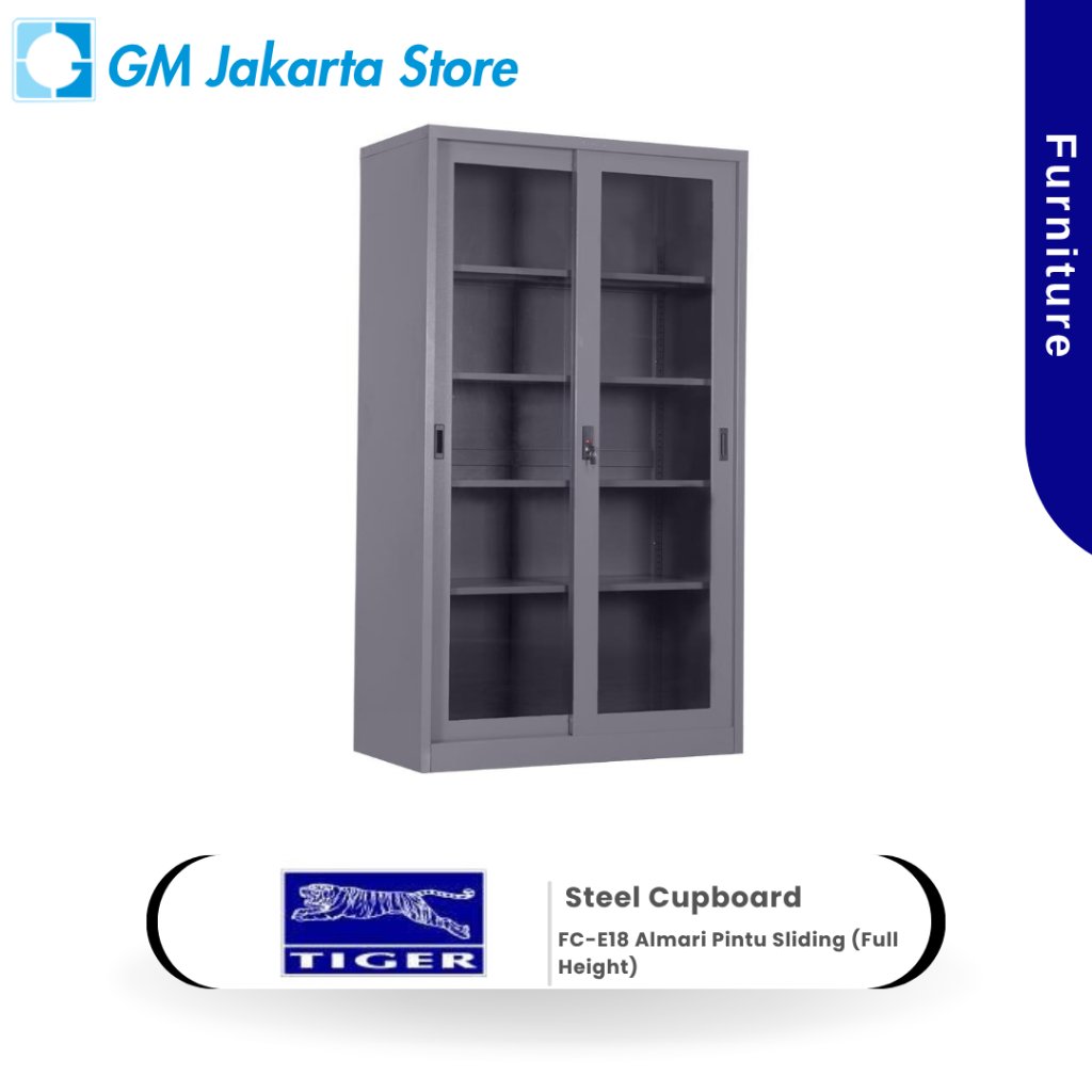 FC-E18 Almari Pintu Sliding (Full Height)