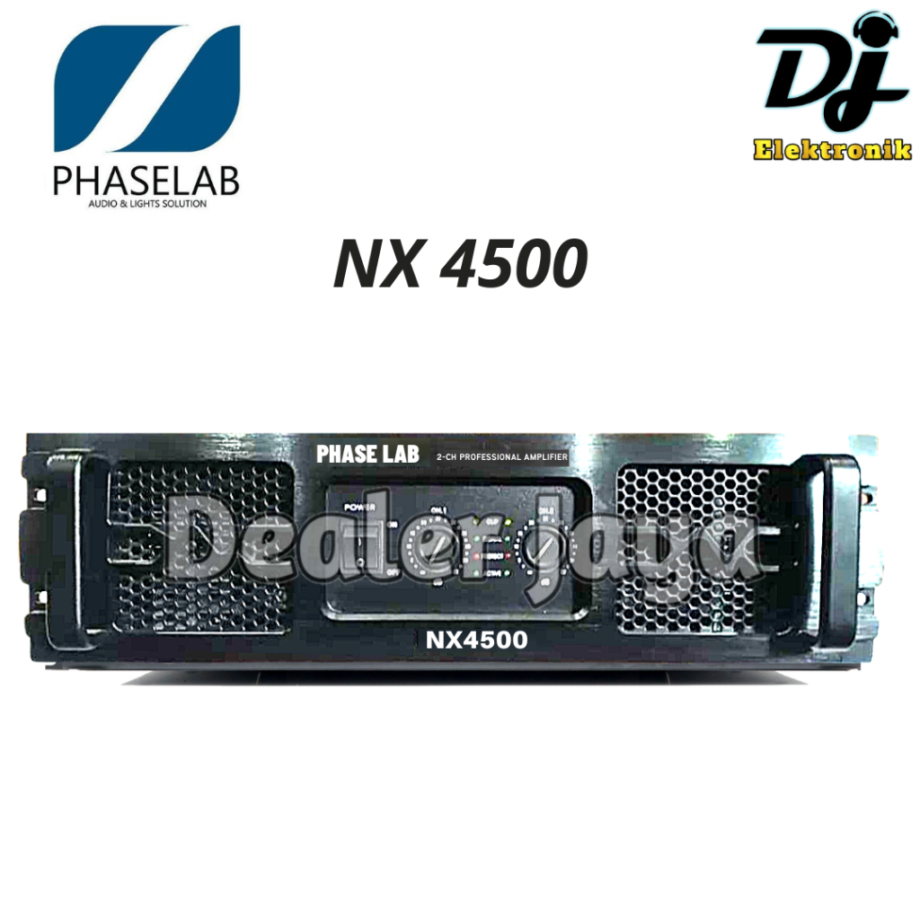 Power Ampli Phase Lab / Phaselab NX4500 / NX 4500 - 2 channel