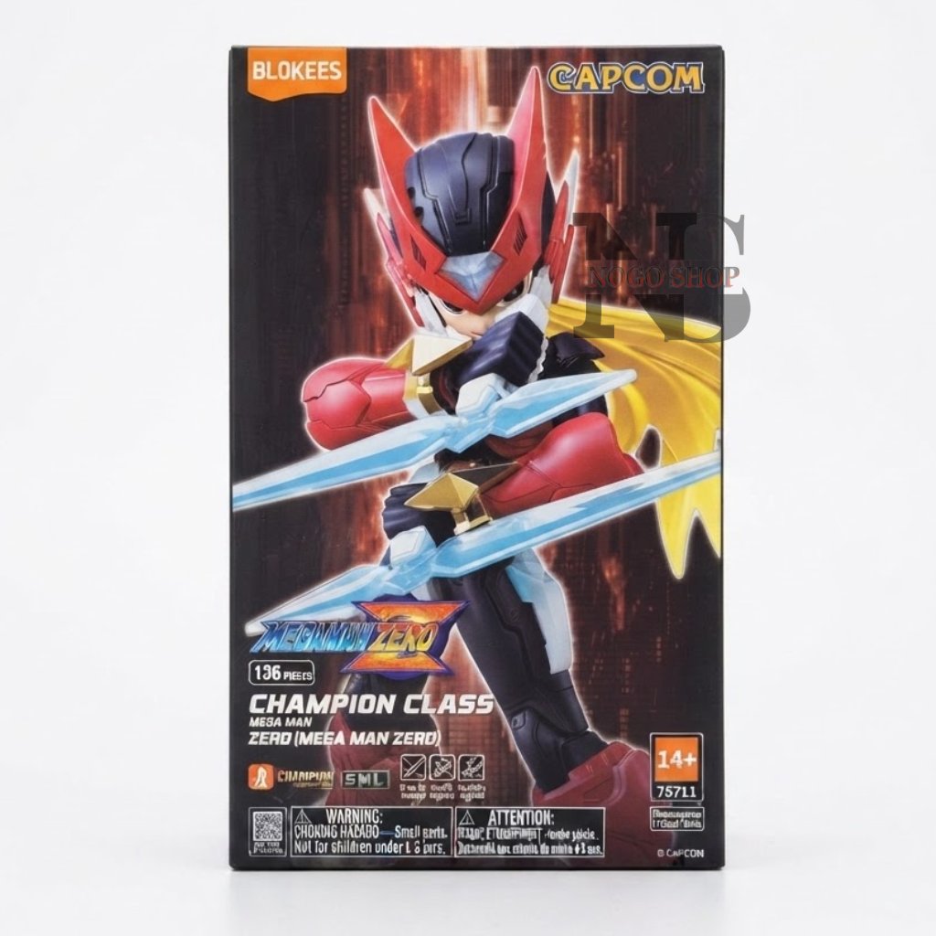 Blokees Mega Man Champion Class: Zero (Mega Man Zero)