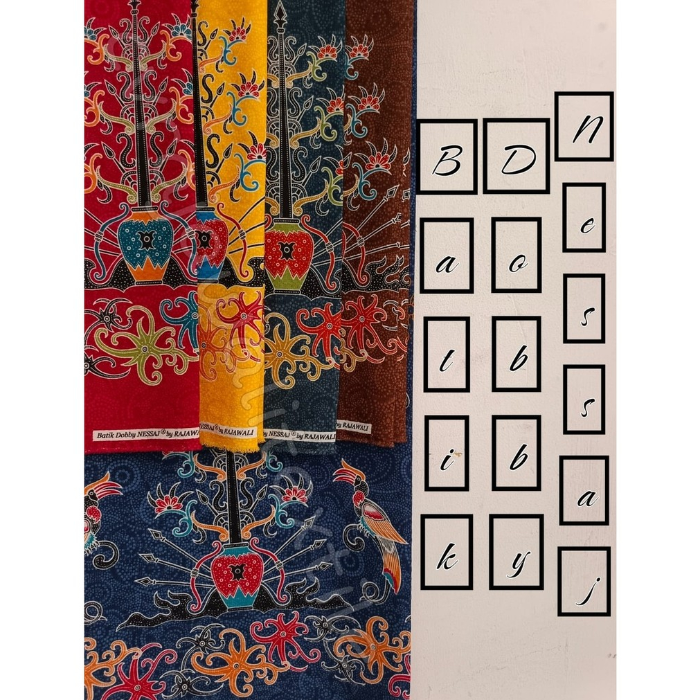 ( Per Meter ) Batik Dobby Nessaj by CV Rajawali "DN 5110"