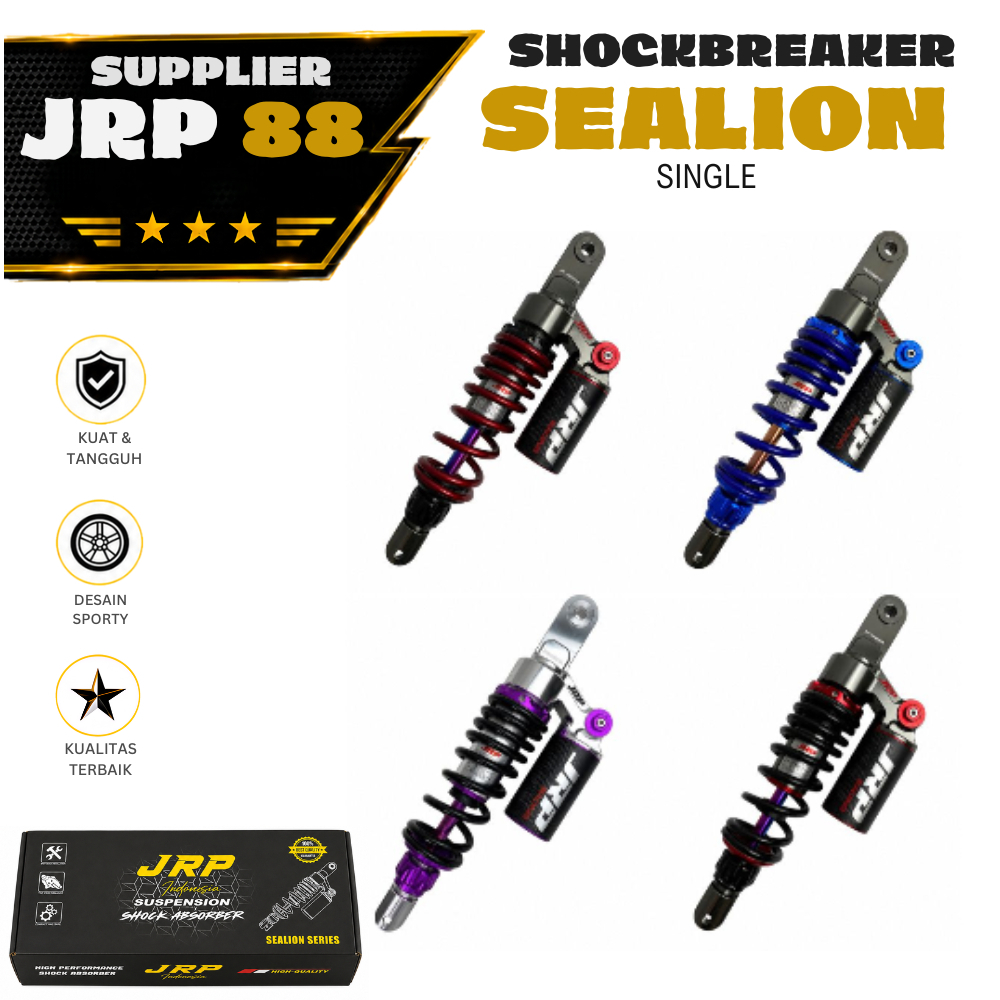 [LIMITED] JRP - Shockbreaker Belakang Matic Tabung SEALION Series Dual Click