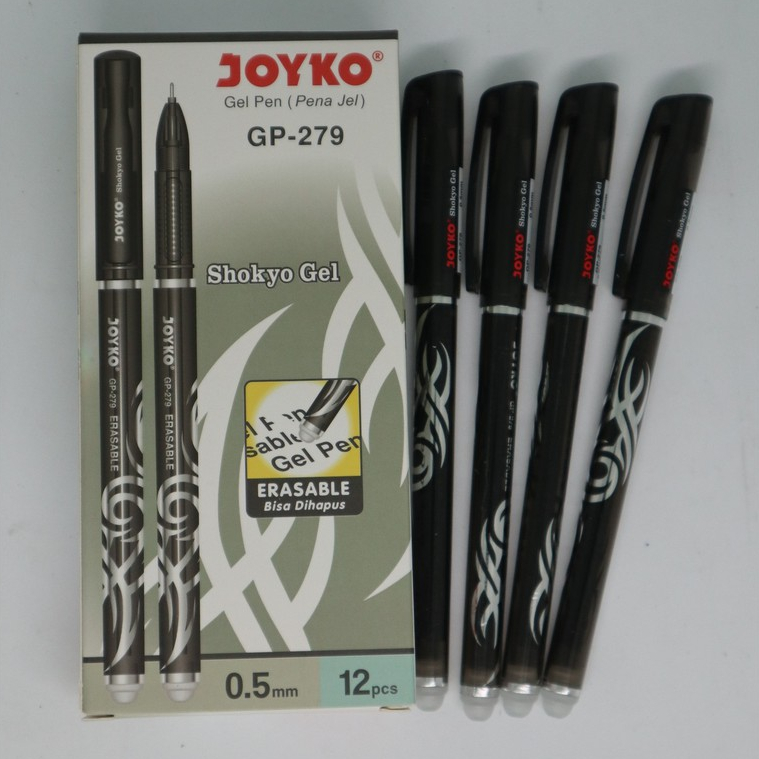 (12 Pcs) Pen Joyko GP-279 Erasable