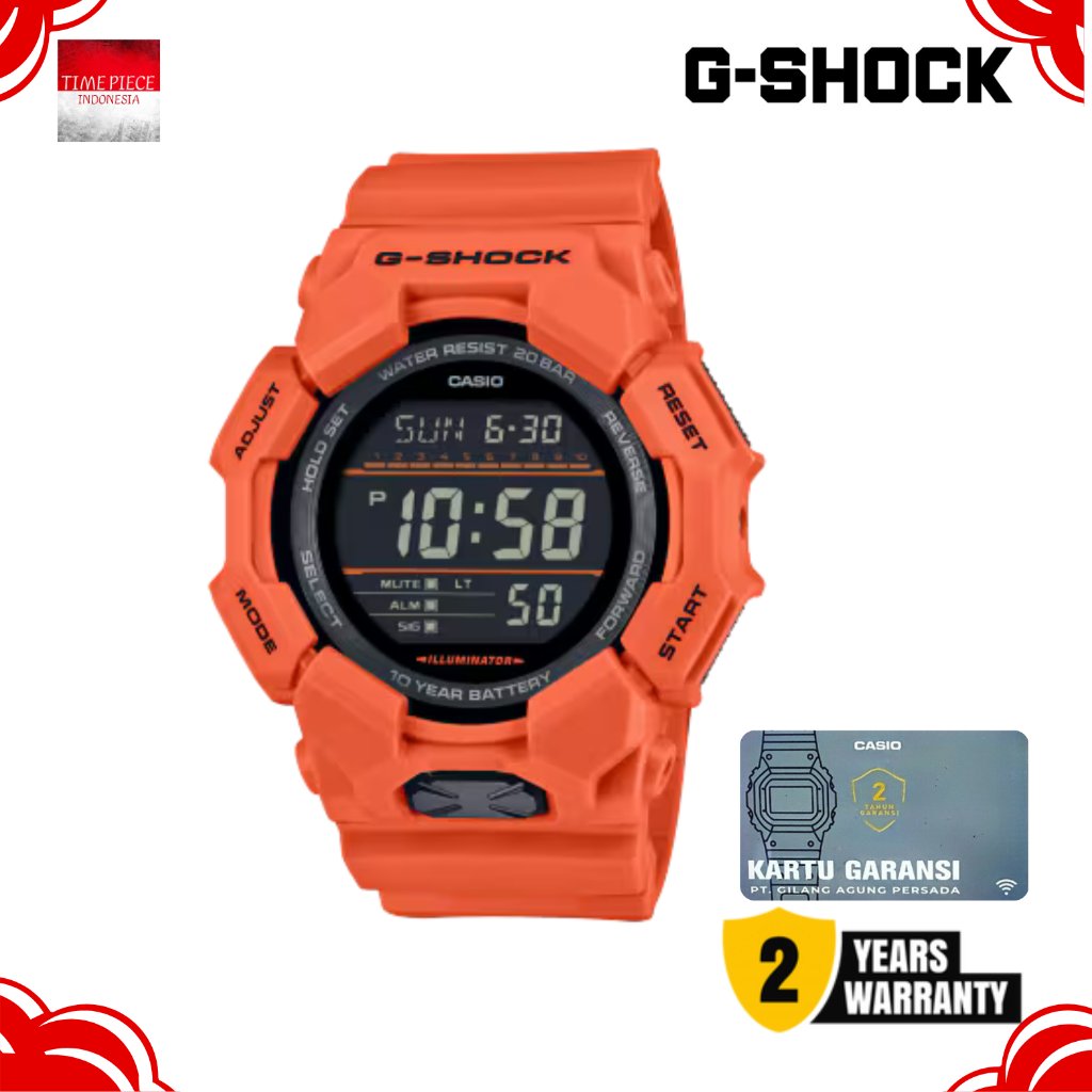 CASIO G-SHOCK GD-010-4DR / GSHOCK GD010-4 ORIGINAL & GARANSI