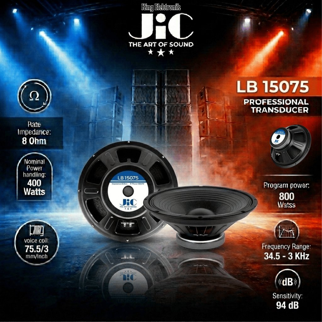 Speaker 15 Inch JIC LB 15075