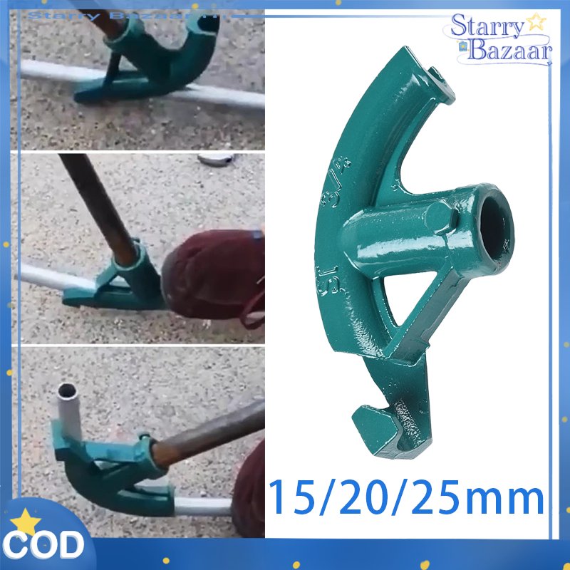 1pcs Bending Pipa Manual Besi Petunjuk Alat Bending Pipa Besi Manual Kuat Dan Tahan Lama Bending Pip