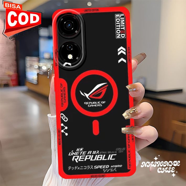 [43] Fashion Case Hp For  ITEL P55 5G - Case Handphone Motif Rog Keren Case Cowok