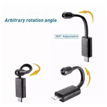 Mini USB Webcam Camera CCTV V380 Pro 5MP Wifi Smart Net Hidden Camera SPY