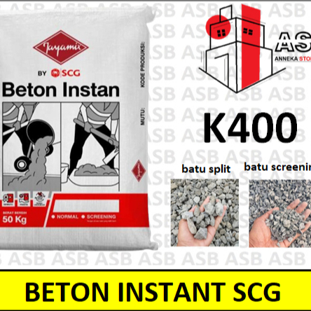 Beton Instant SCG K400 / Beton Instant SCG / Semen Jayamix