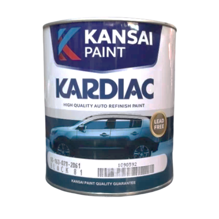 Kansai Paint - Cat Kardiac Black 81 - 1 Liter