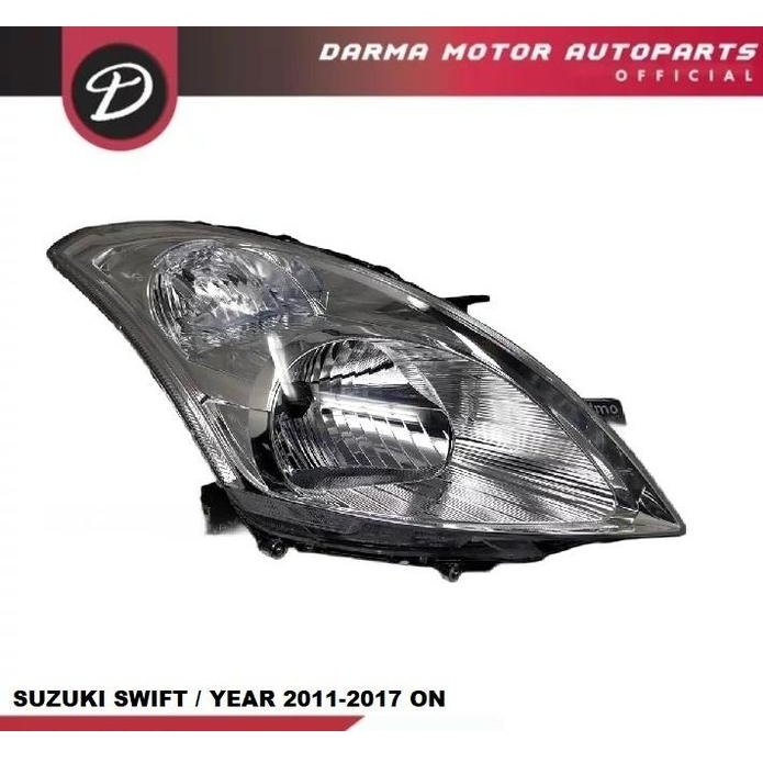 LAMPU DEPAN HEADLAMP SUZUKI SWIFT TAHUN 2012 2013 2014 2015 2016 2017 Generasi 2 Kiri Kanan