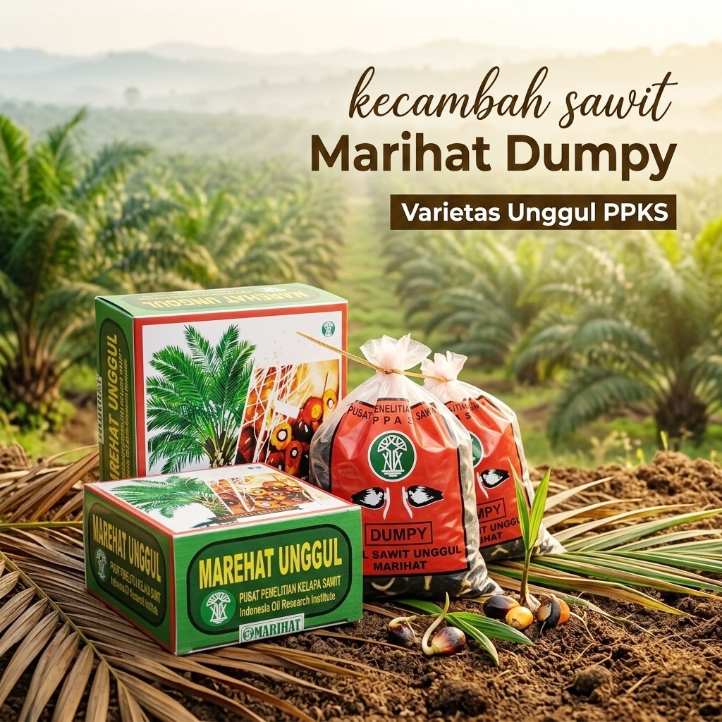 Kecambah sawit Marihat Dumpy