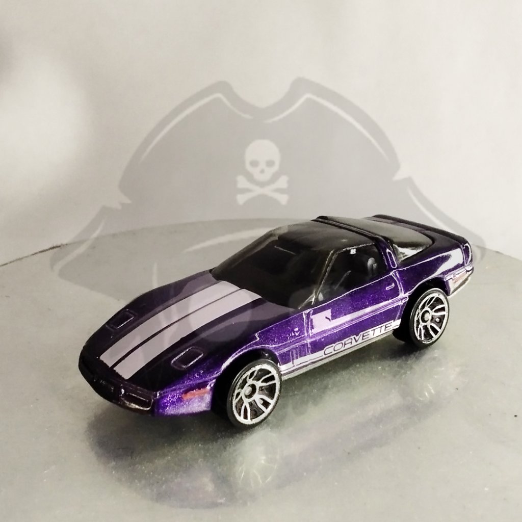 DIECAST HOTWHEELS REAL CARS LOOSE 80S CORVETTE, HOTWHEELS LOOSE CORVETTE