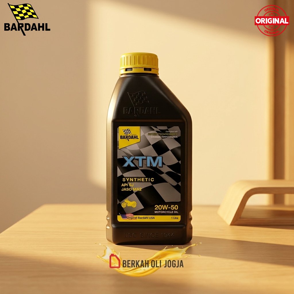 Oli Motor Bardahl XTM Manual 20W-50 800ml | 1L Original Bergaransi