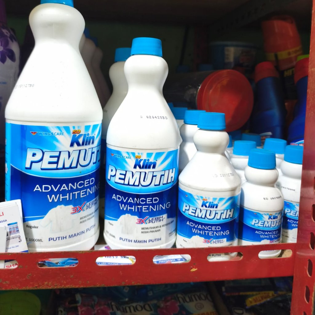 INSTAN pemutih pakaian pemutih baju cleaning so klin pemutih bayclin byclin