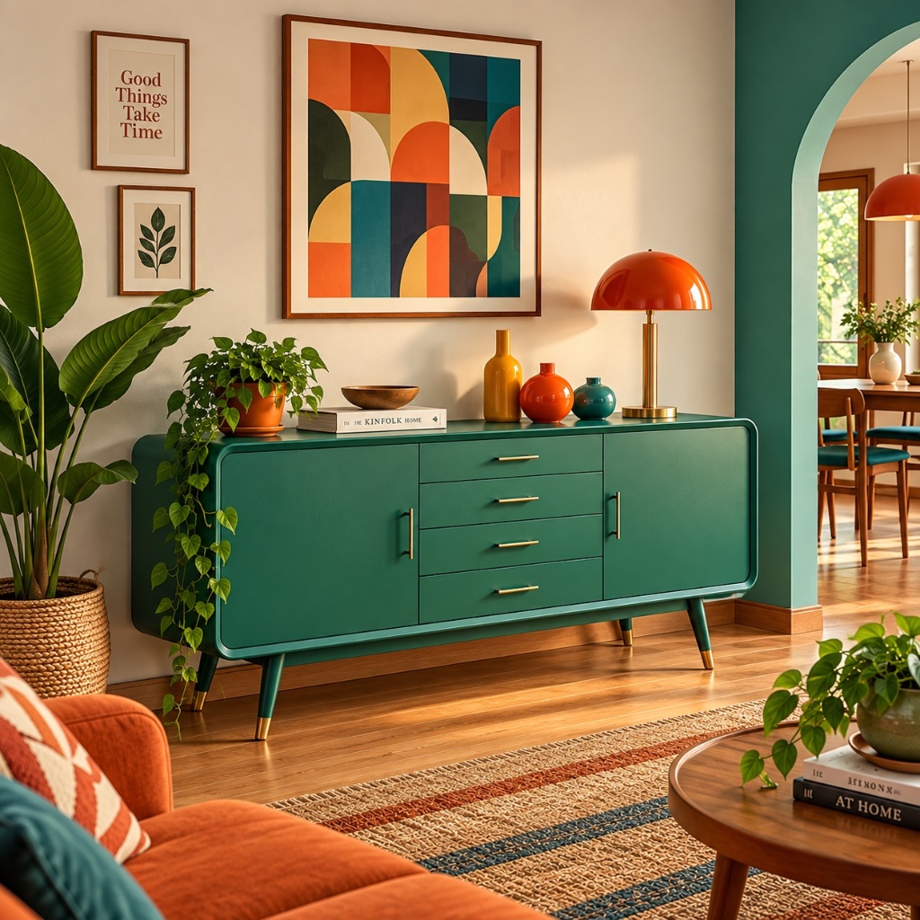 Elvara Jati Sideboard, Meja Sideboard Tv, Bufet BIfet Tv Minimalis, bufet Jati retro
