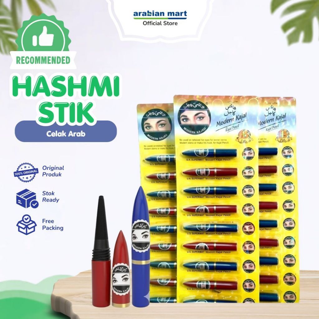 Eyeliner Arab || Stik Kajal Celak Mata || Hashmi Kajal Stik Cilak ARAB