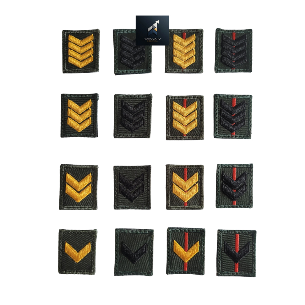 Pangkat Topi Pet PDH | Pangkat Topi Pet PDL | Pangkat Topi Pet TNI AD | Pangkat Topi Pet Sersan PDL 