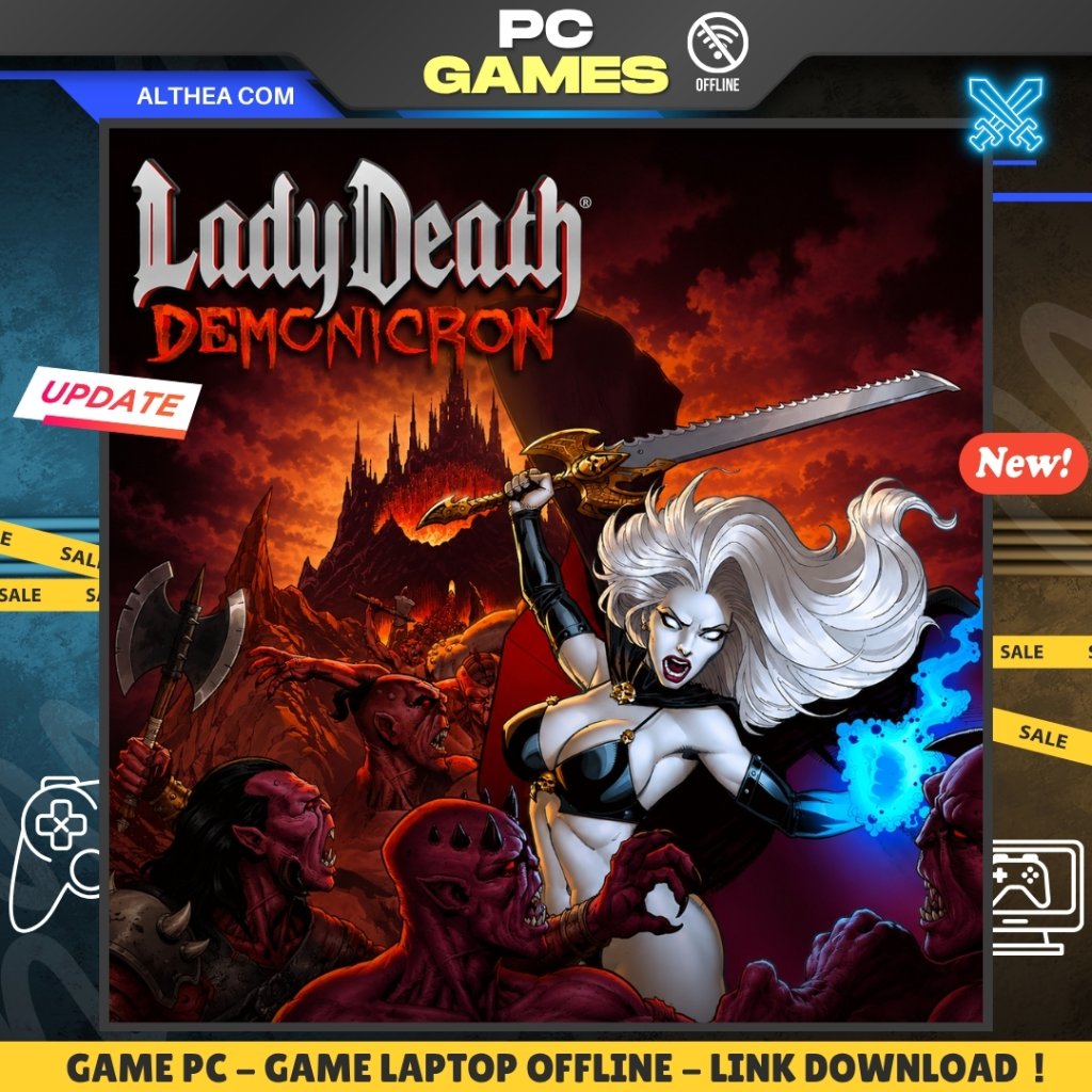 LADY DEATH DEMONICRON - GAME PC / LAPTOP - OFFLINE - ALTHEA COM