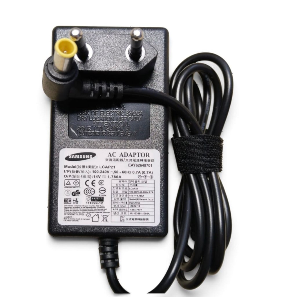 Adaptor Monitor Samsung 14V 1.786A / 14V 1.072A / 14V 2.1A JARUM