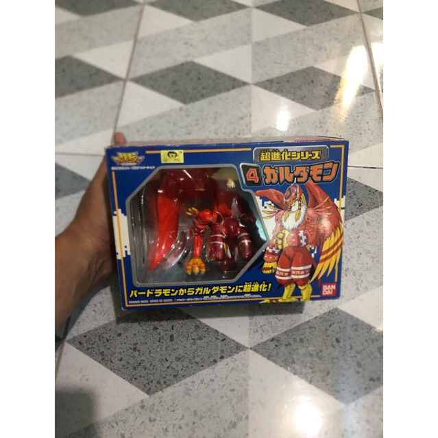 Mainan jadul digimon digivolving birdramon to garudamon