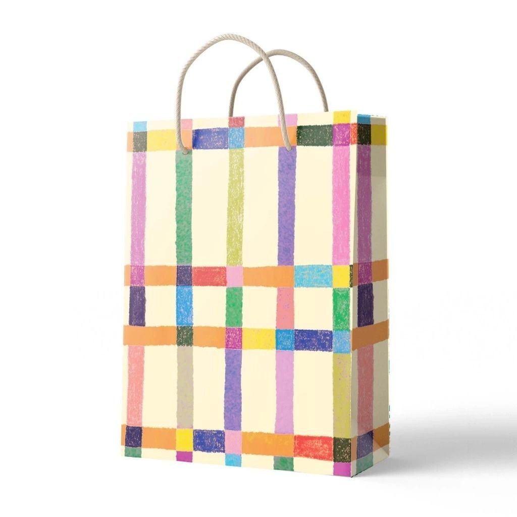 Capricorn Design Paper Bag with Macrame Polyester Cord Handle SBRK 006