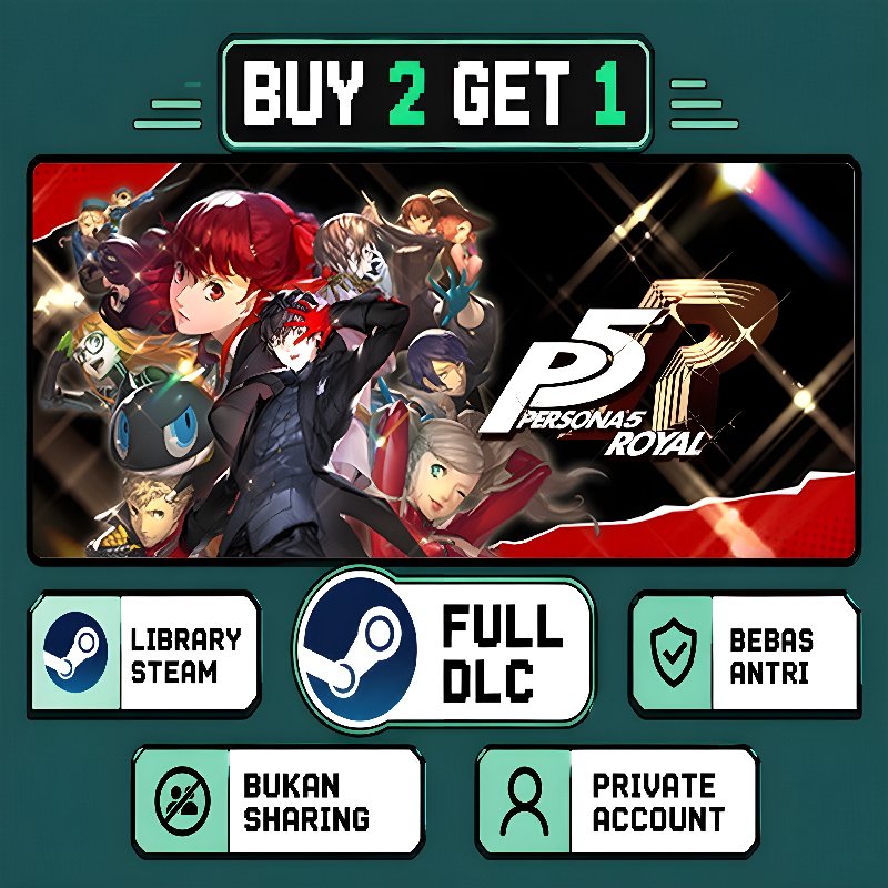 Persona 5 Royal Steam Private - Beli 2 Gratis 1