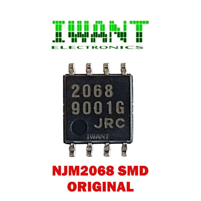 2068 IC NJM2068 SMD ORIGINAL NJM 2068 IC JRC2068 SMD JRC 2068 SMD 8 PIN