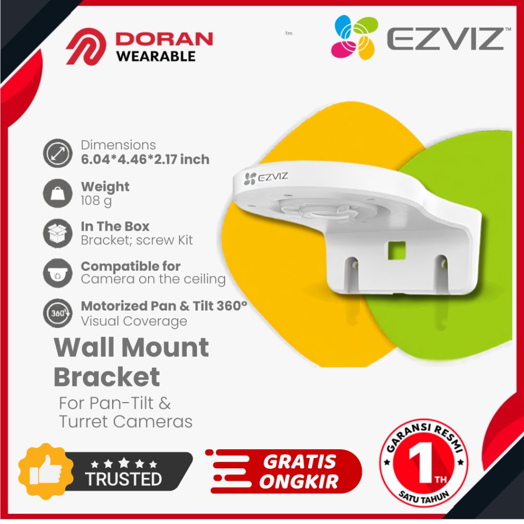 Ezviz Wallmount Bracket Smart IP Camera Indoor CCTV