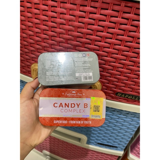 [TERLARIS]  Permen Candy B+ Complex 12pcs Herbal Pria Kuat