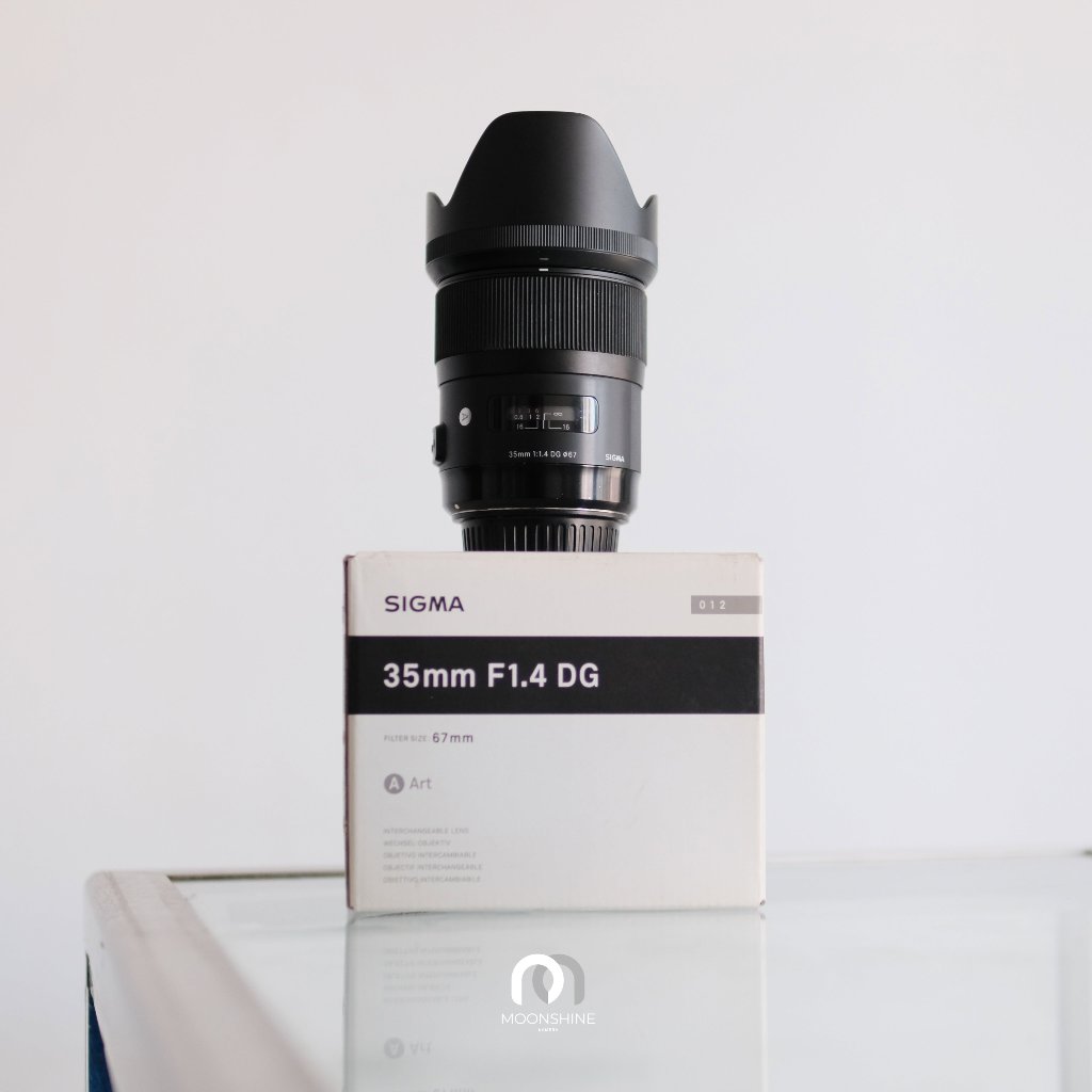 Sigma 35mm f1.4 DG HSM Art for Canon | Lensa Prime Tajam Bokeh Halus | Low Light Juara | Cocok Foto 