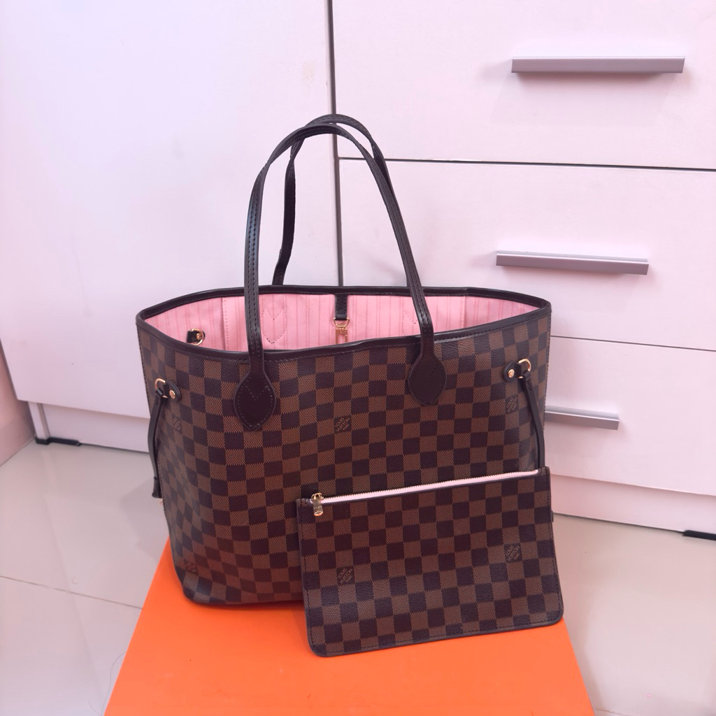 LV NEVERFULL ROSE PRELOVED