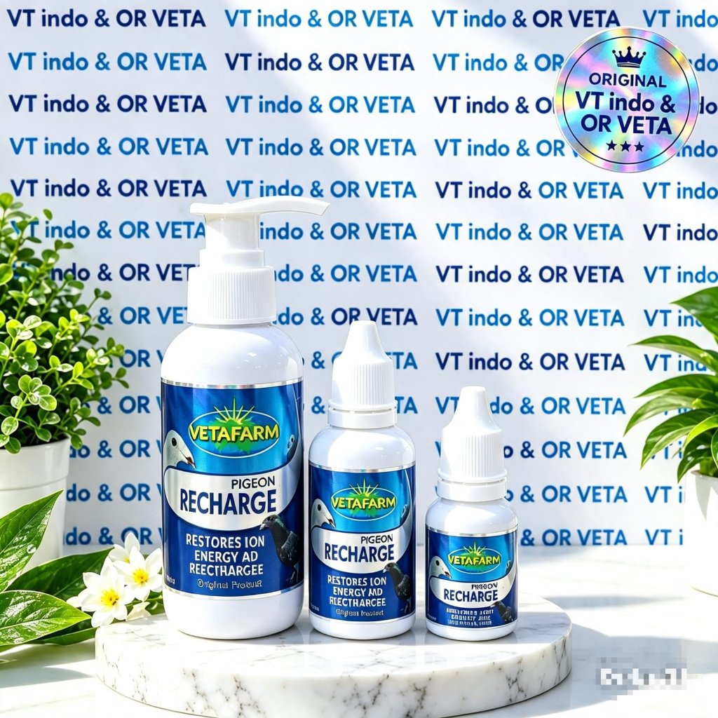 RECHARGE VETAFARM VITAMIN DOPING BURUNG MERPATI