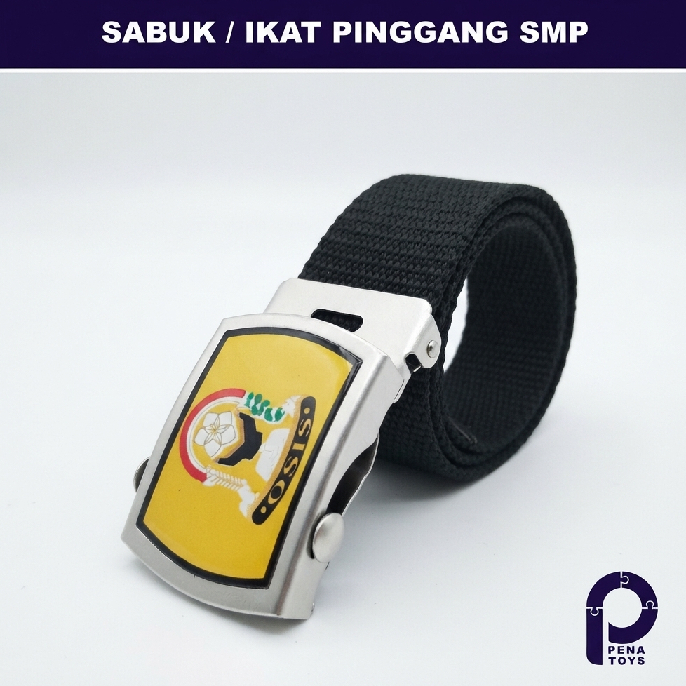 Sabuk SMP - Ikat Pinggang smp - Gesper smp - Sabuk Sekolah (Bahan resin)