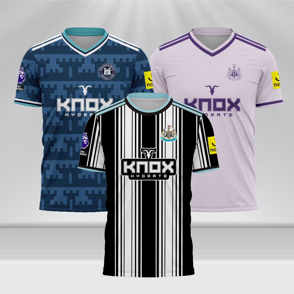 Jersey Newcastle Home Away Third 2026 2027 Full Printing