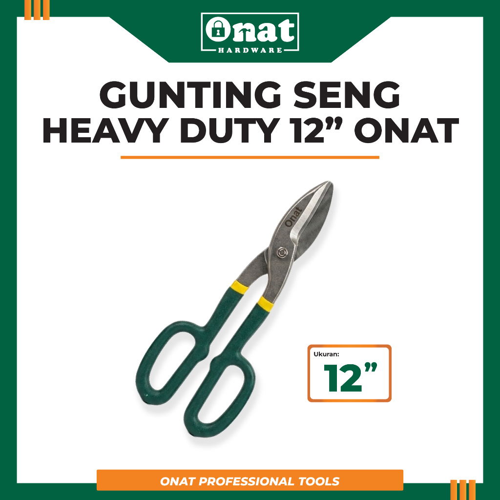 Gunting Seng 12 inch / American Type Tinmans Snip / Gunting