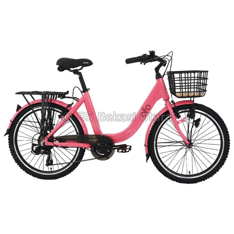 Sepeda Keranjang - Sepeda Pacific Ofo 7 Speed Uk 24