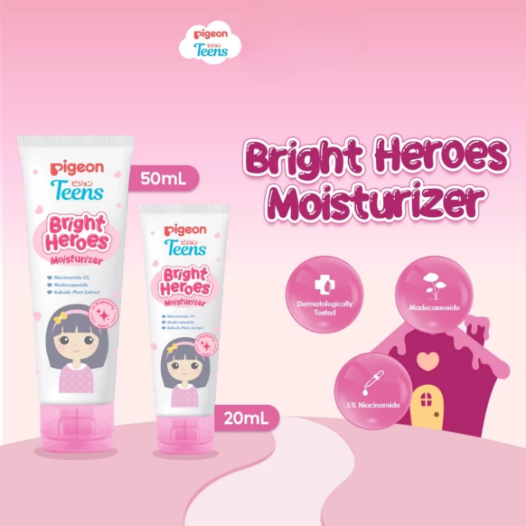 Pigeon-Pigeon Teens Bright Heroes Moisturizer 20ml-Pigeon Moisturizer