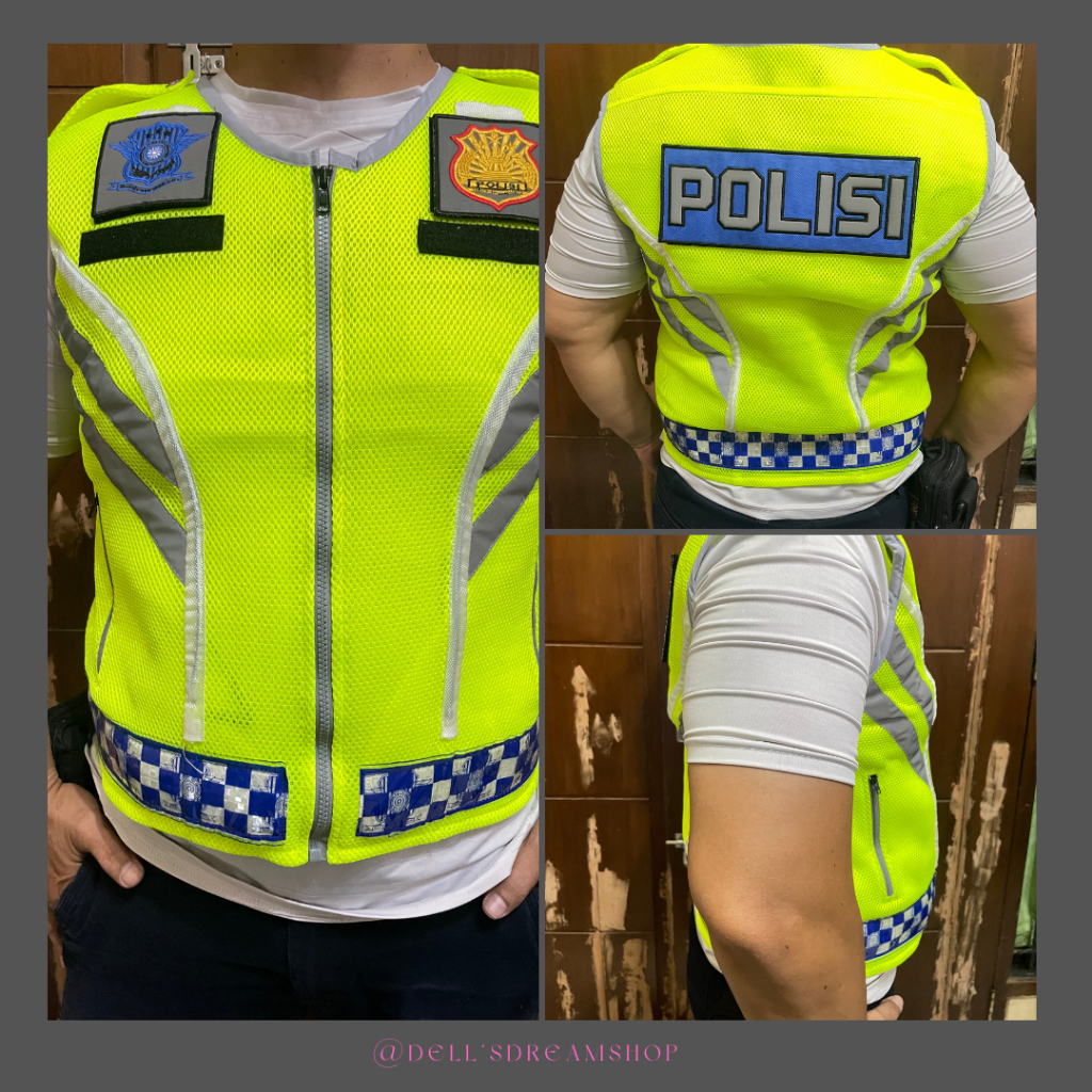 Rompi Lalu Lintas POLISI Jatah Murah / Rompi Jatah Korlantas POLISI