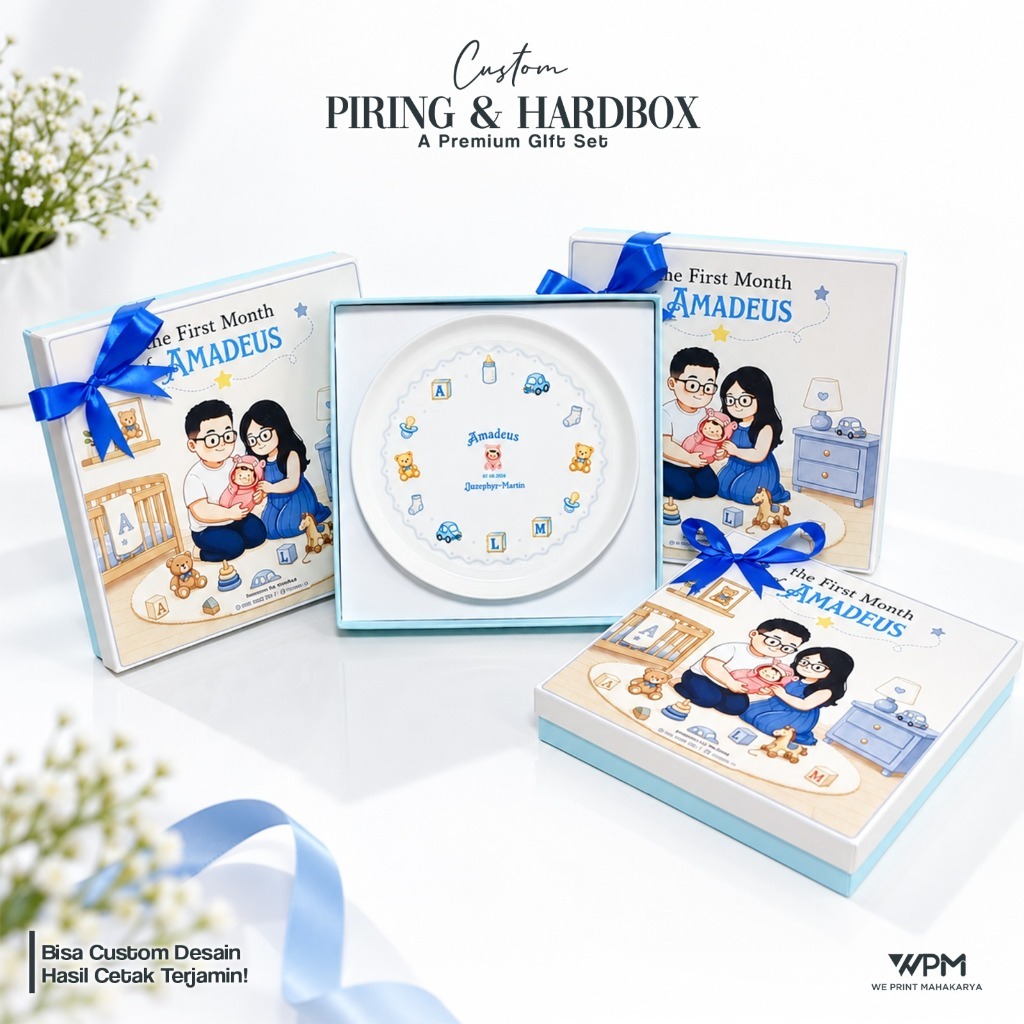 PAKET SOUVENIR PIRING CUSTOM / CUSTOM PIRING