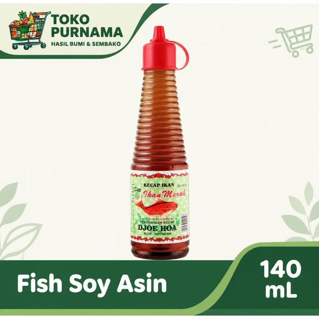 Djoe Hoa Kecap Ikan Merah Asin (@1 botol)