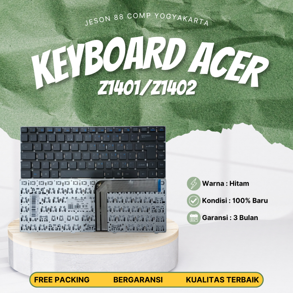 Keyboard Laptop Acer Aspire One 14 Z1401 L1410 Z1402 Z422 Z1401-N2940 C5PX