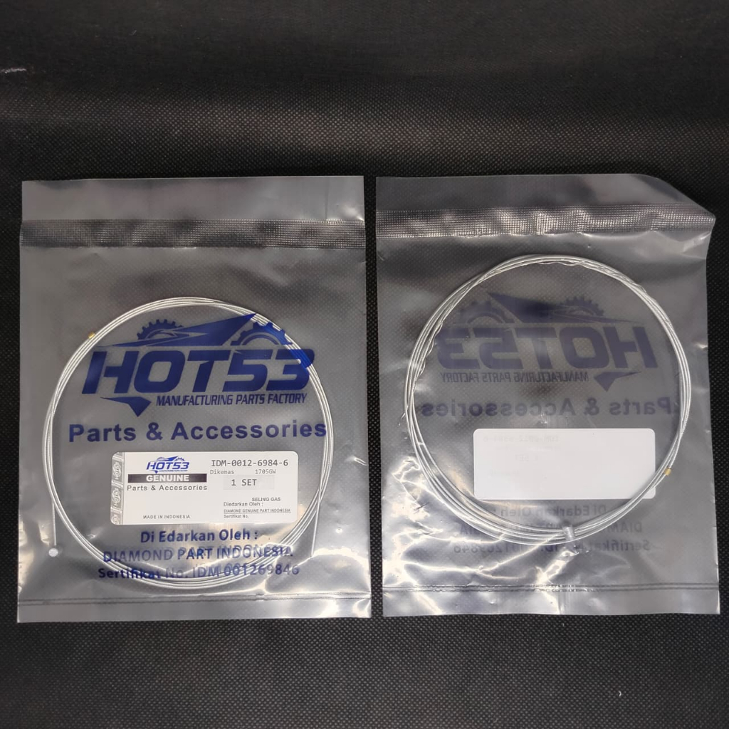 (1 PCS) KABEL GAS MOTOR SELING GAS DALAM MOTOR POLOS