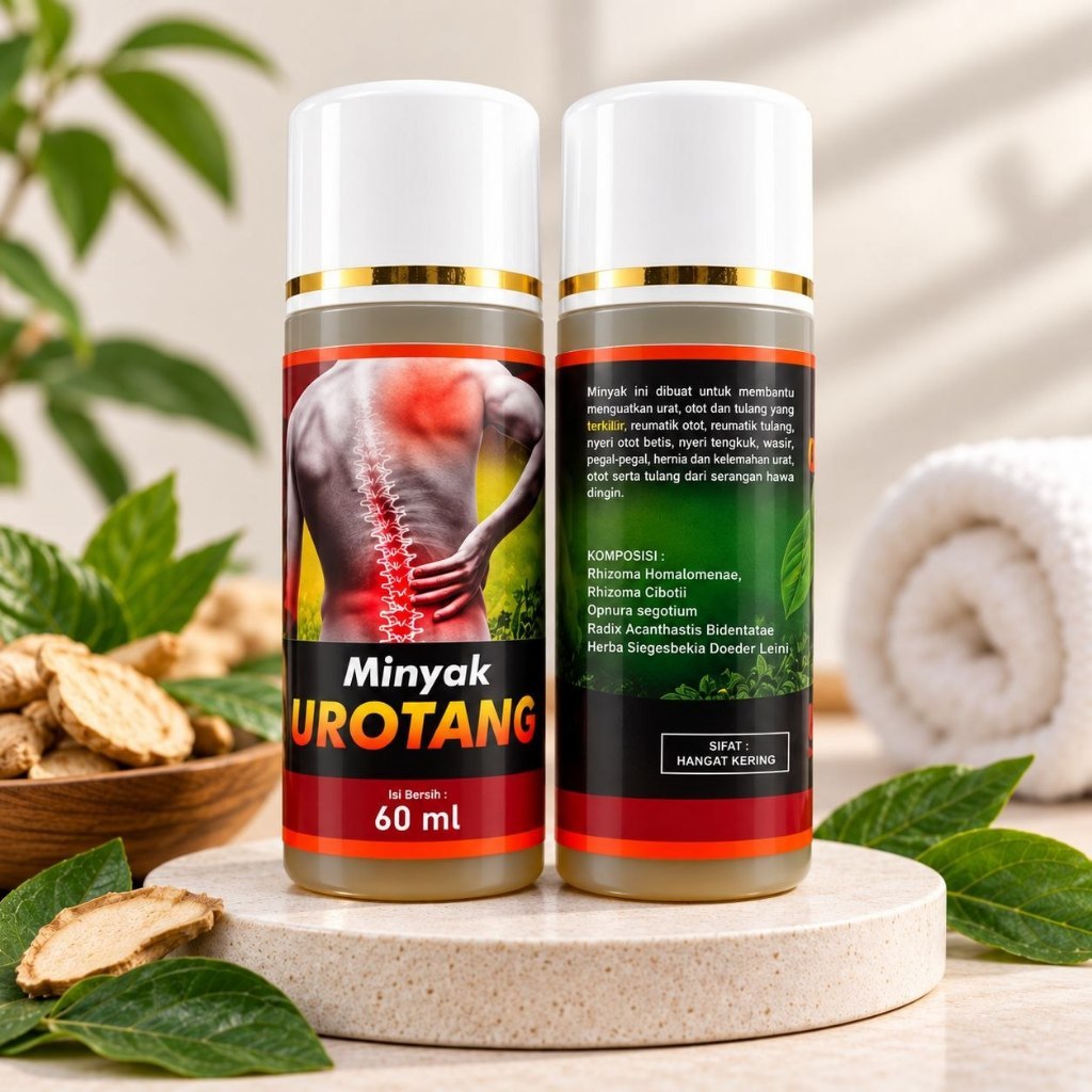 Minyak Urotang Solusi Nyeri Urat Otot Tulang