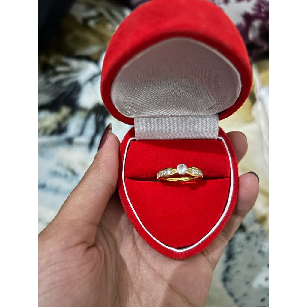 Cincin titanium | perhiasan titanium | cincin solitaire | cincin titanium asli